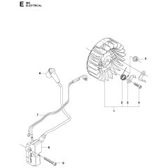 Electrical Assembly For Husqvarna 460 Chainsaw