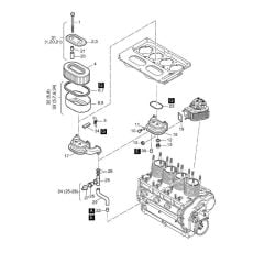Case Vibromax AT22 AT40 Honda GX140 Hatz ES75 Parts List Ersatzteilkatalog 
