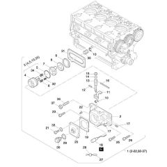 Fuel Device Assembly for Hatz 4M42