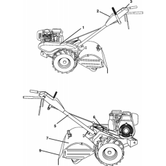 Decals for Husqvarna 500 RTT A