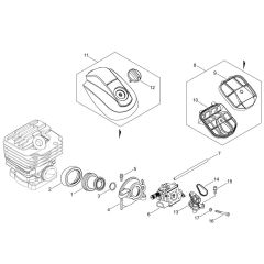 Air Cleaner & Carburettor
