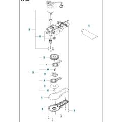Gears for Husqvarna 520iHD60