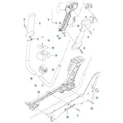 Handle for Husqvarna 520iRX