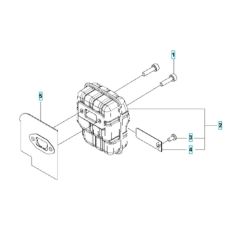Muffler Assembly for Husqvarna