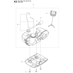 Fuel Tank Assembly for 525RX