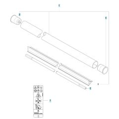 Shaft for Husqvarna 535iFR