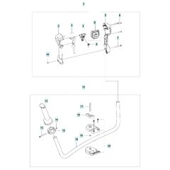 Handle for Husqvarna 535iFR BT