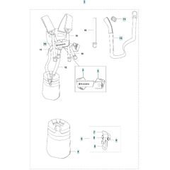 Harness for Husqvarna 535iFR