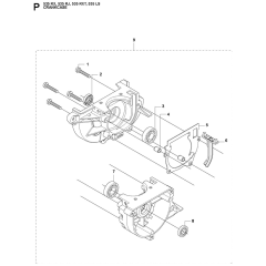 Crankcase Assembly for 535RXT