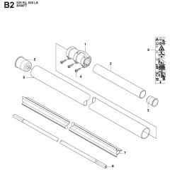 Shaft-2 Assembly for 535RXT