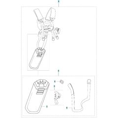 Harness for Husqvarna 536LiR