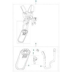 Harness for Husqvarna 536LiRX