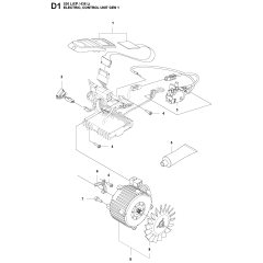 Electrical Assembly For Husqvarna 536lIXP Chainsaw