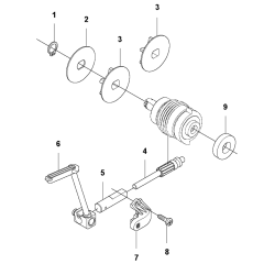 Clutch Assembly For Husqvarna 536LIXP Chainsaw