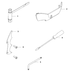 Accessories Assembly For Husqvarna 543XPG Chainsaw