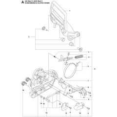 Chain Brake, Clutch Cover