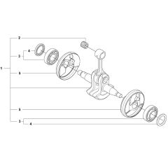 Crankshaft Assembly for Husqvarna
