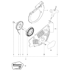 Starter Assembly For Husqvarna 555 Chainsaw