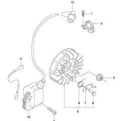 Ignition System Assembly For Husqvarna 55 Rancher Chainsaw