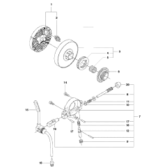 Clutch & Oil Pump Assembly For Husqvarna 562XP-XPG Chainsaw