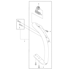 Handle Assembly For Husqvarna 562XP-XPG Chainsaw