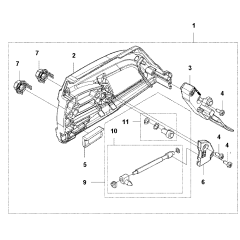 Clutch Cover Assembly For Husqvarna 565 Chainsaw