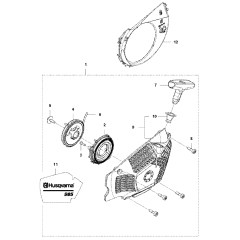 Starter Assembly For Husqvarna 565 Chainsaw