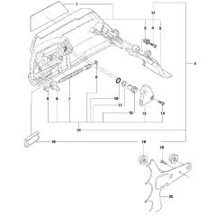 Clutch Cover Assembly For Husqvarna 570 Chainsaw