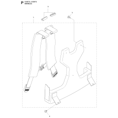 Harness Assembly for Husqvarna 570BTS