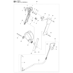 Throttle Controls for Husqvarna 570BTS