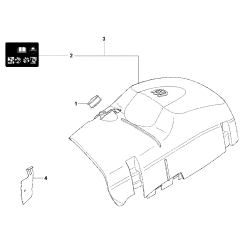 Cylinder Cover for Husqvarna 570II