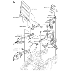 Chain Brake Assembly For Husqvarna 575XP Chainsaw
