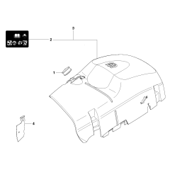 Cylinder Cover Assembly For Husqvarna 576XP Chainsaw