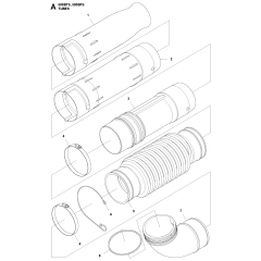 Tube Assembly for Husqvarna 580BFS