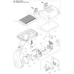 Carburetor & Air Filter for Husqvarna