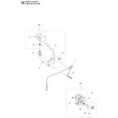 Ignition System for Husqvarna 580BTS