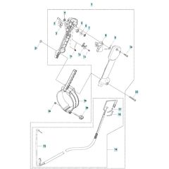 Throttle Control for Husqvarna 580BTS