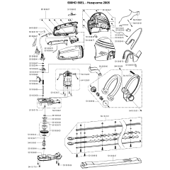 Husqvarna 580 HD56 EL Assembly