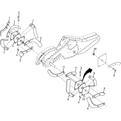 Tine Assembly for Husqvarna 650