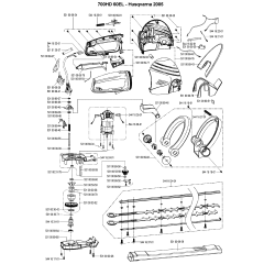 Husqvarna 700 HD60 EL Assembly
