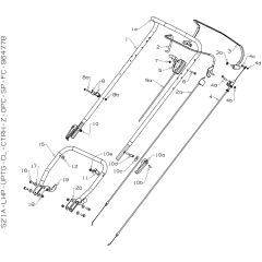 Handle Assembly for Masport 800AL