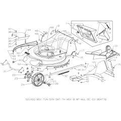 Deck Assembly for Masport 800AL SP