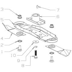 Blade Assembly for Masport 800ST