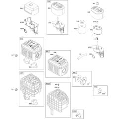 Air Filter & Exhaust Assembly