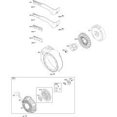 Blower Housing & Starter Assembly