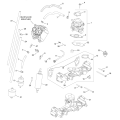 Fuel System for Kohler LH685