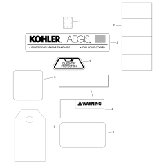 Kohler LH755 Engine ID Parts