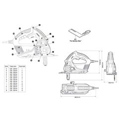 Multi-Saw Assembly for Bosch