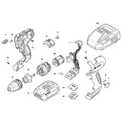Drill Driver Assembly for Bosch