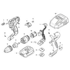 Cordless Combi Assembly Bosch 18